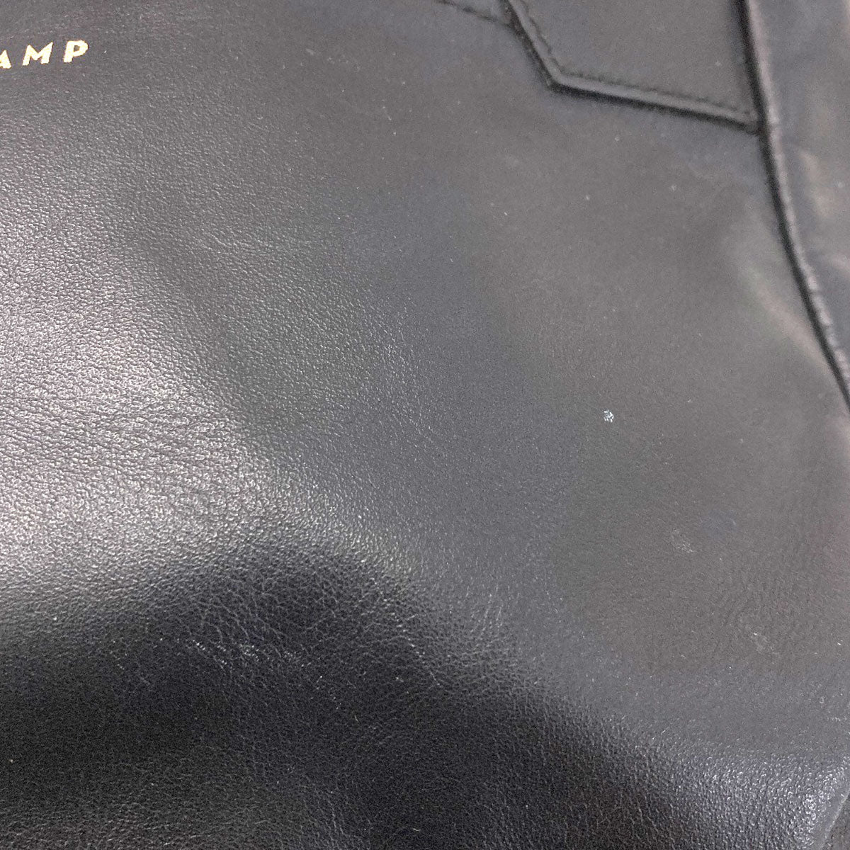 Longchamp logo Backpack Â· Daypack Leather Ladies [Used]
