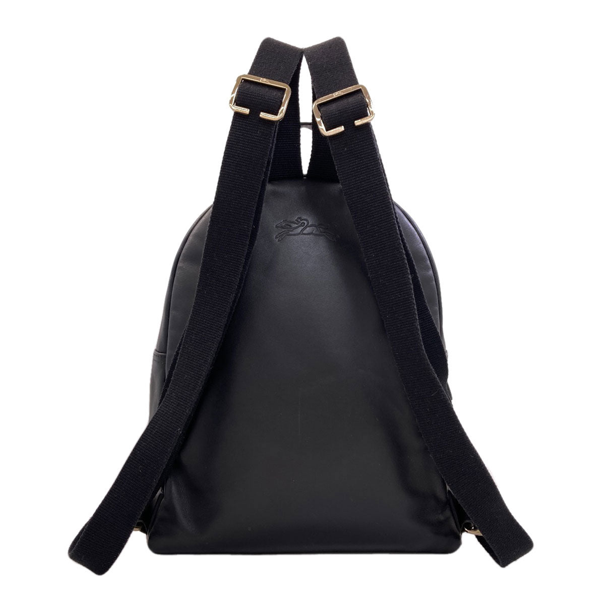 Longchamp logo Backpack Â· Daypack Leather Ladies [Used]