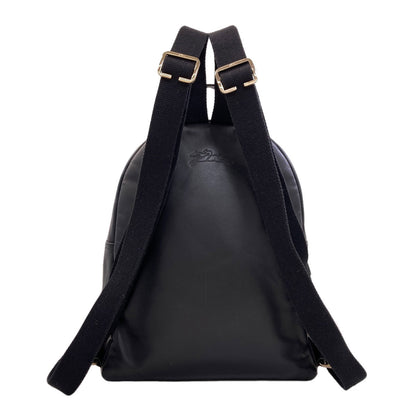 Longchamp logo Backpack Â· Daypack Leather Ladies [Used]