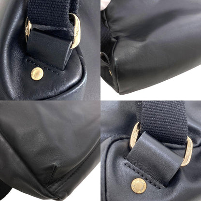 Longchamp logo Backpack Â· Daypack Leather Ladies [Used]