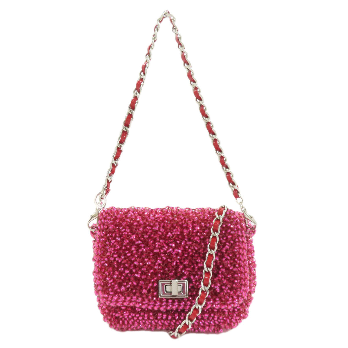 ANTEPRIMA Chain Shoulder Wire Bag 2-Way Handbag PVC Ladies [Used]