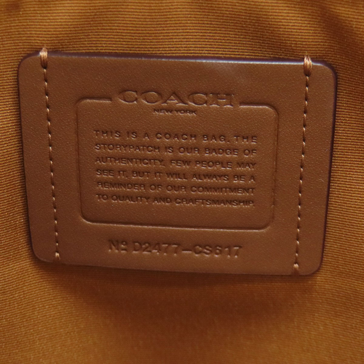 COACH CS617 Smith Handbag Canvas Ladies [Used]