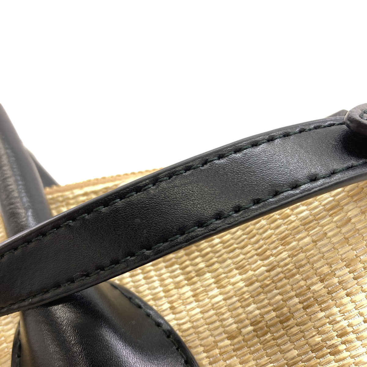 Furla Share 2WAY Handbag Raffia LeatherLadies [Used]