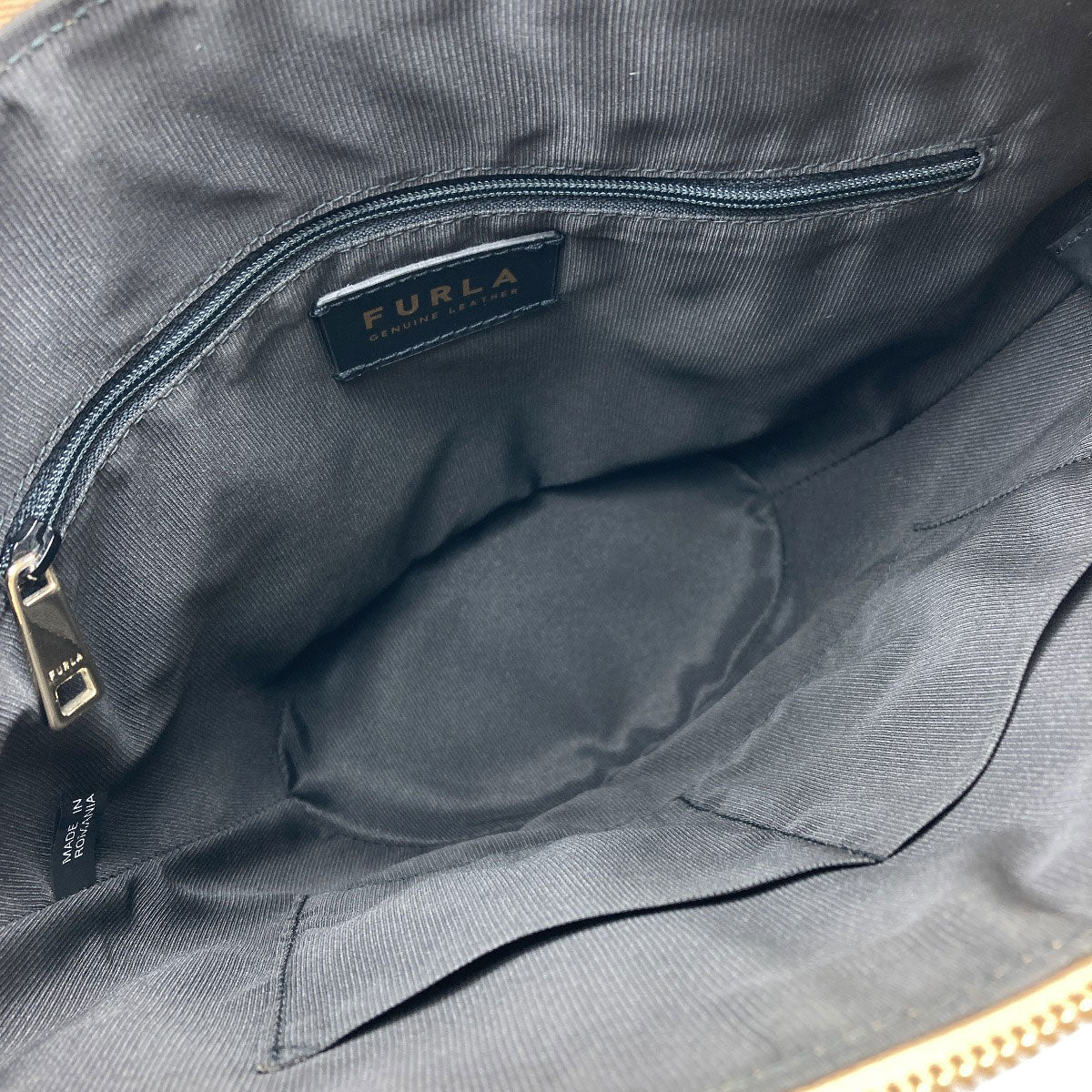 Furla Share 2WAY Handbag Raffia LeatherLadies [Used]