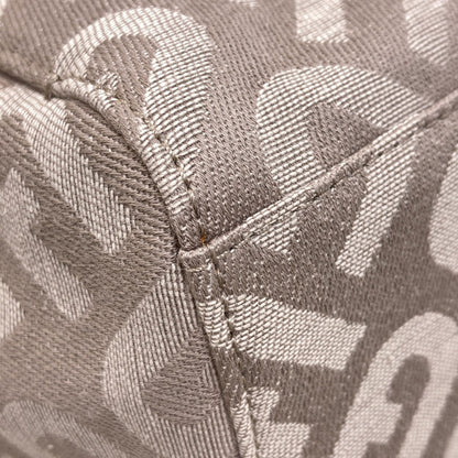 Furla Arch logo pattern Tote Bag Canvas Ladies [Used]