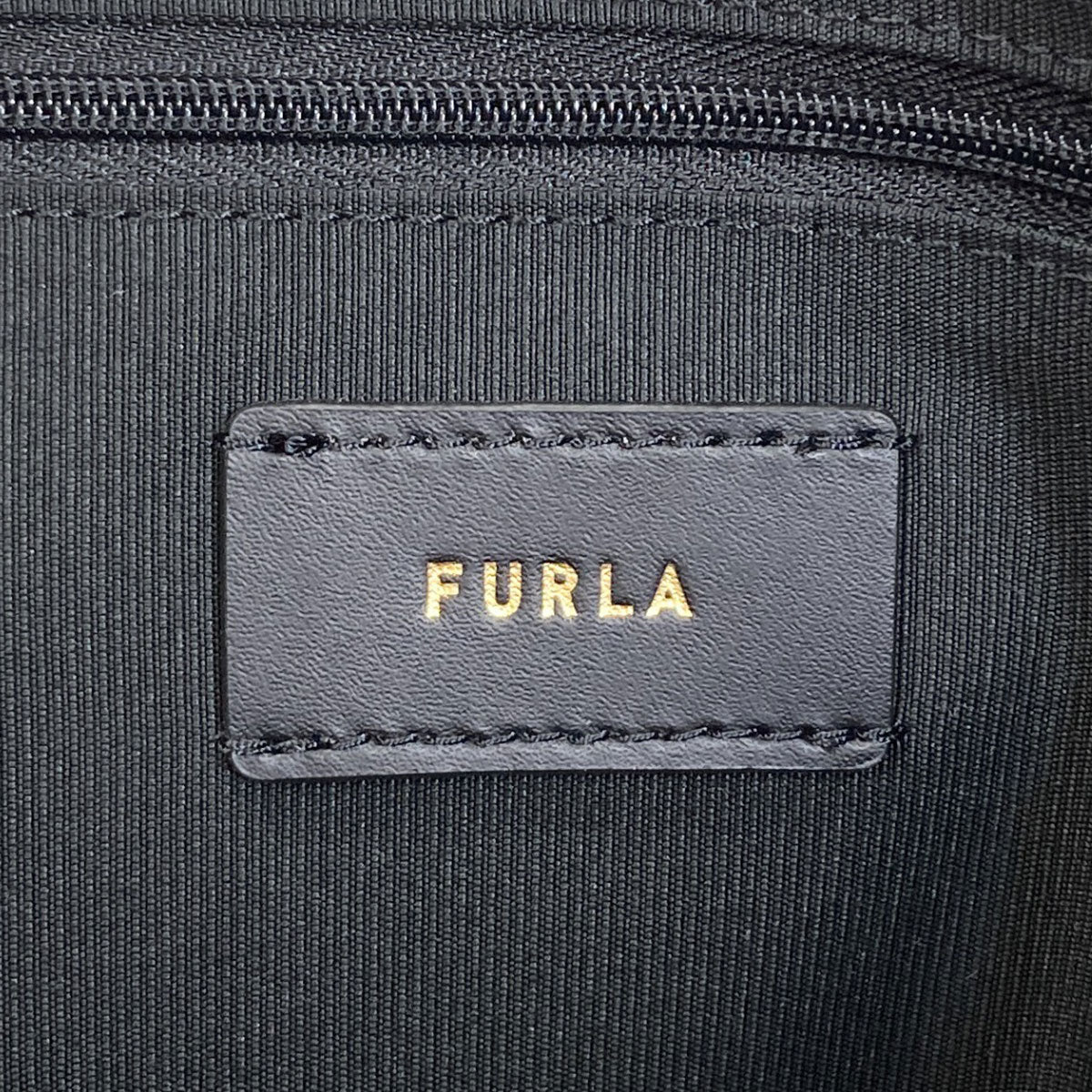 Furla Arch logo pattern Tote Bag Canvas Ladies [Used]
