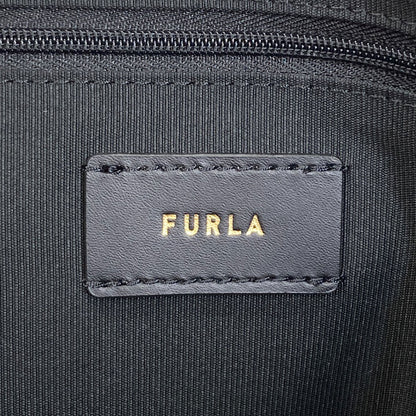 Furla Arch logo pattern Tote Bag Canvas Ladies [Used]