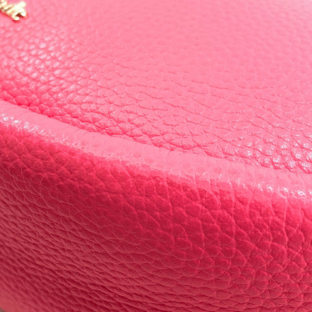 kate spade logo Handbag Leather Ladies [Used]