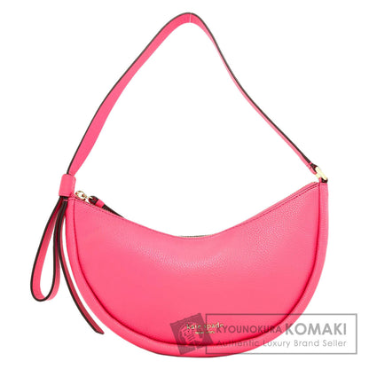 kate spade logo Handbag Leather Ladies [Used]