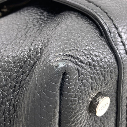 TODS Double T Shopping Bag 2WAY Tote Bag Leather Ladies [Used]