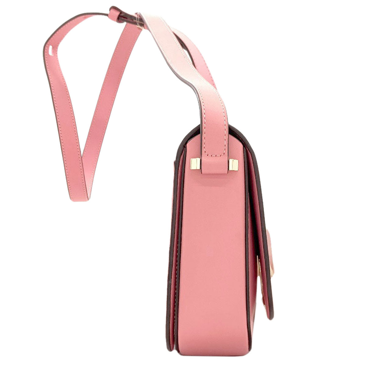 kate spade Nikola Twist Lock Shoulder Bag Leather Ladies [Used]