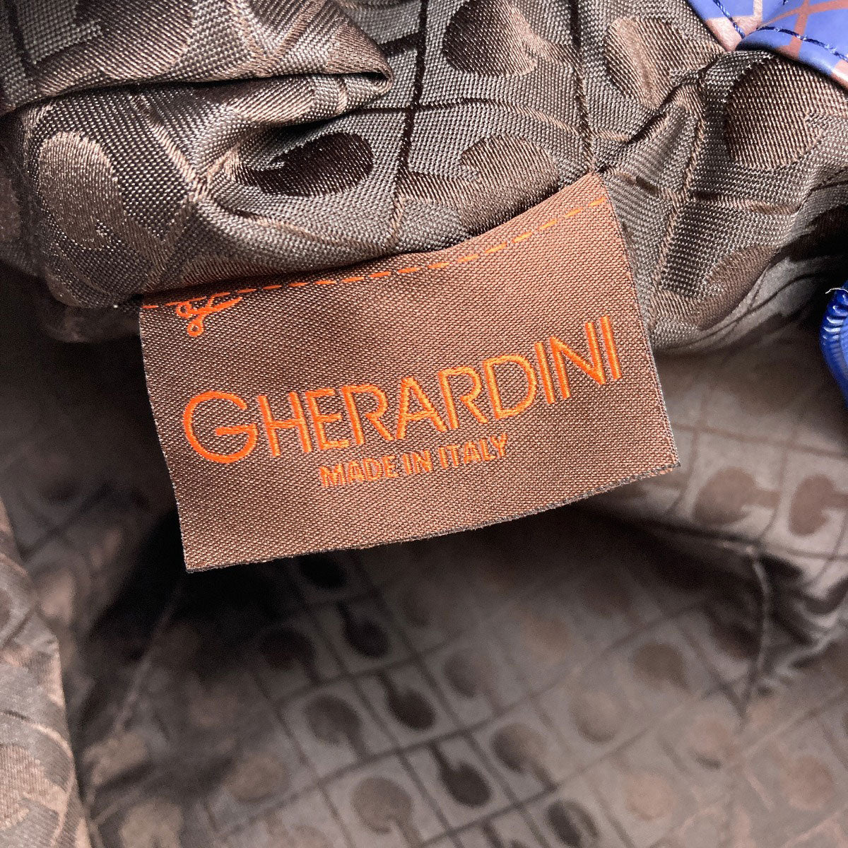 GHERARDINI Softie logo motif Handbag Polyester Ladies [Used]