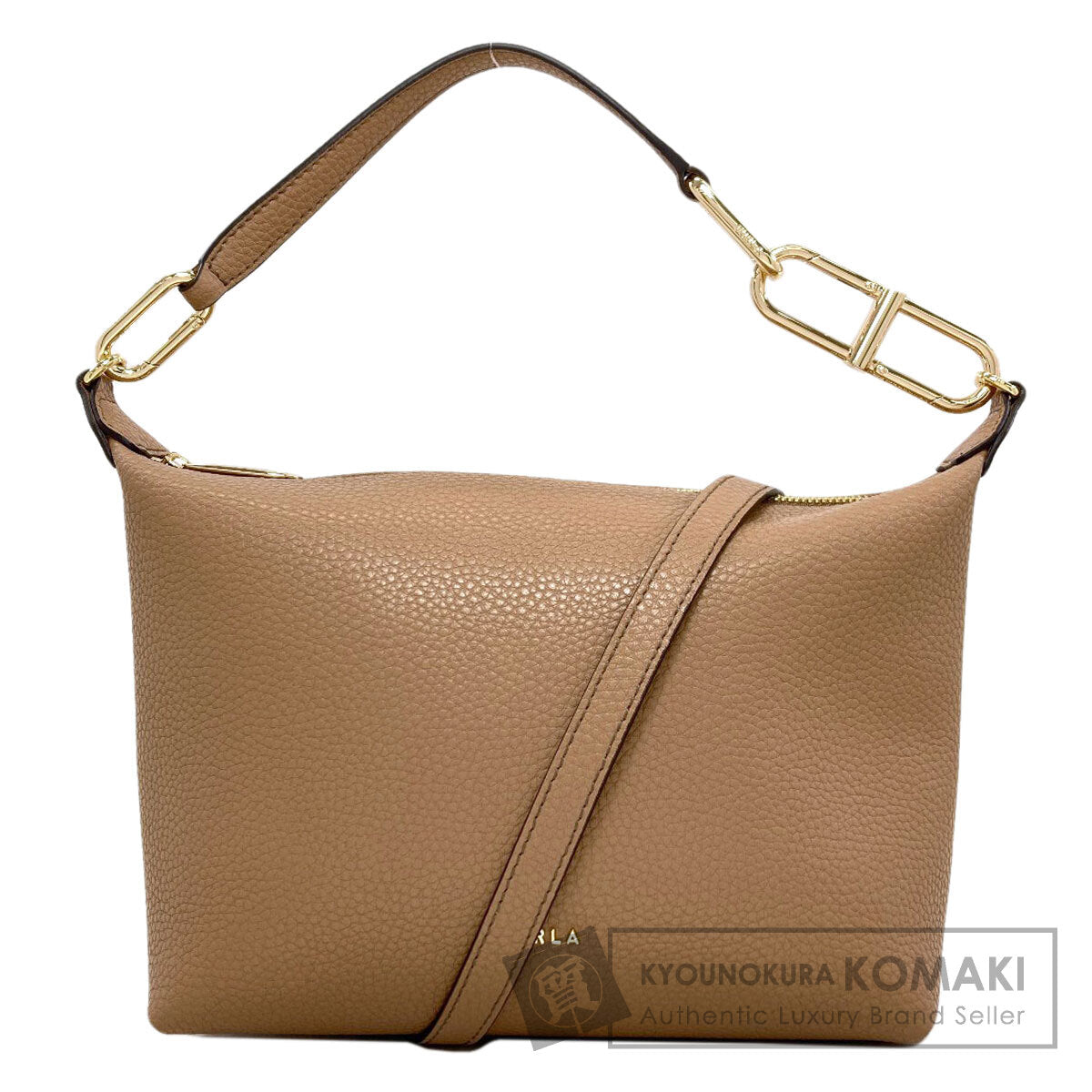 Furla 2WAY Shoulder Bag Leather Ladies [Used]