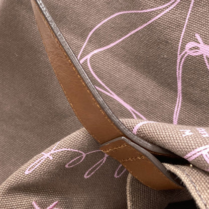 Anya Hindmarch Ballet motifs Tote Bag Canvas Ladies [Used]