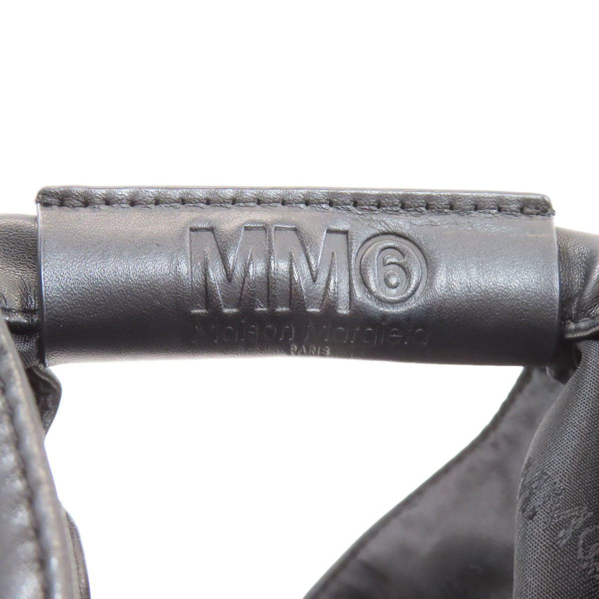 MaisonMargiela MM Six Handbag Leather Ladies [Used]