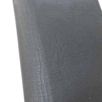 Dunhill Gunmetal business card holder Card Case Leather Ladies [Used]