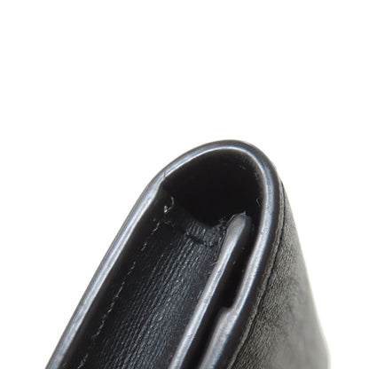 Dunhill Gunmetal business card holder Card Case Leather Ladies [Used]