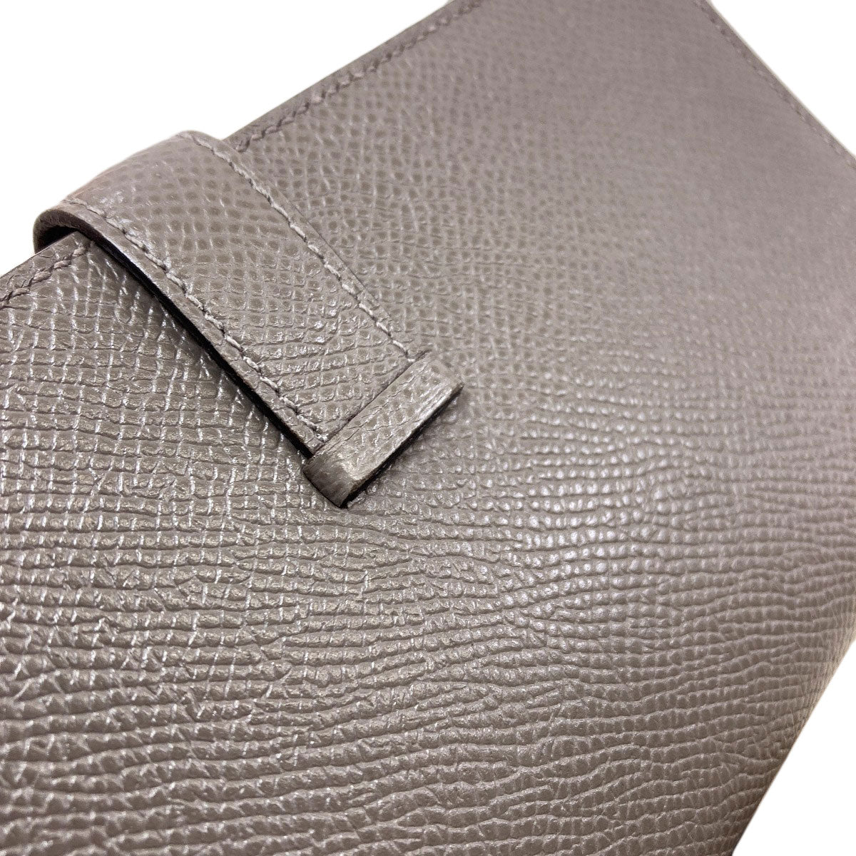 HERMES Beansufla Long wallet (with coin pocket) Epsom Ladies [Used]