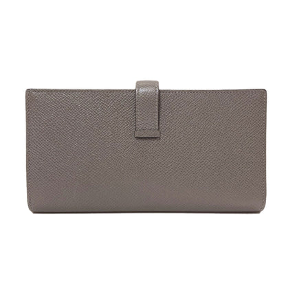 HERMES Beansufla Long wallet (with coin pocket) Epsom Ladies [Used]