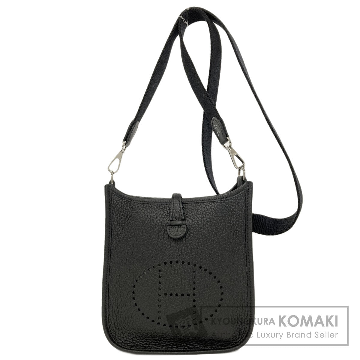 HERMES EvelyneTPM SilverHardware Shoulder Bag Taurillon Clemence Ladies [Used]