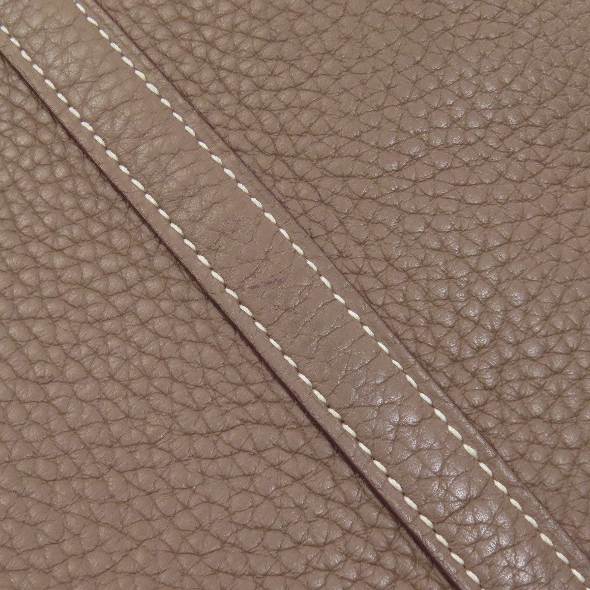 HERMES Picotin Lock MM Etoupe SilverHardware Handbag Taurillon Clemence Ladies [Used]