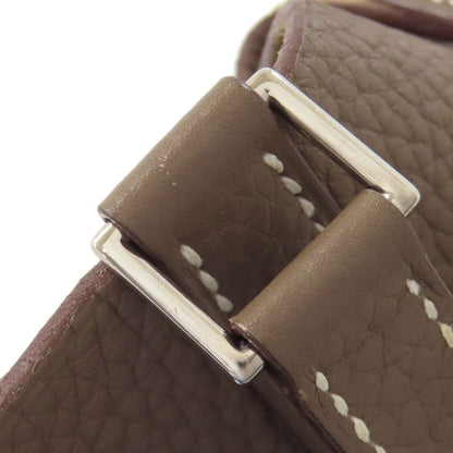 HERMES Picotin Lock MM Etoupe SilverHardware Handbag Taurillon Clemence Ladies [Used]