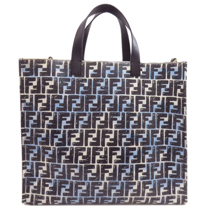 FENDI ZUCCA pattern x Joshua Vides collaboration Tote Bag PVC Ladies [Used]