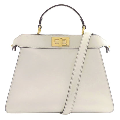 FENDI Peekaboo I See You 2WAY Handbag Calf Ladies [Used]