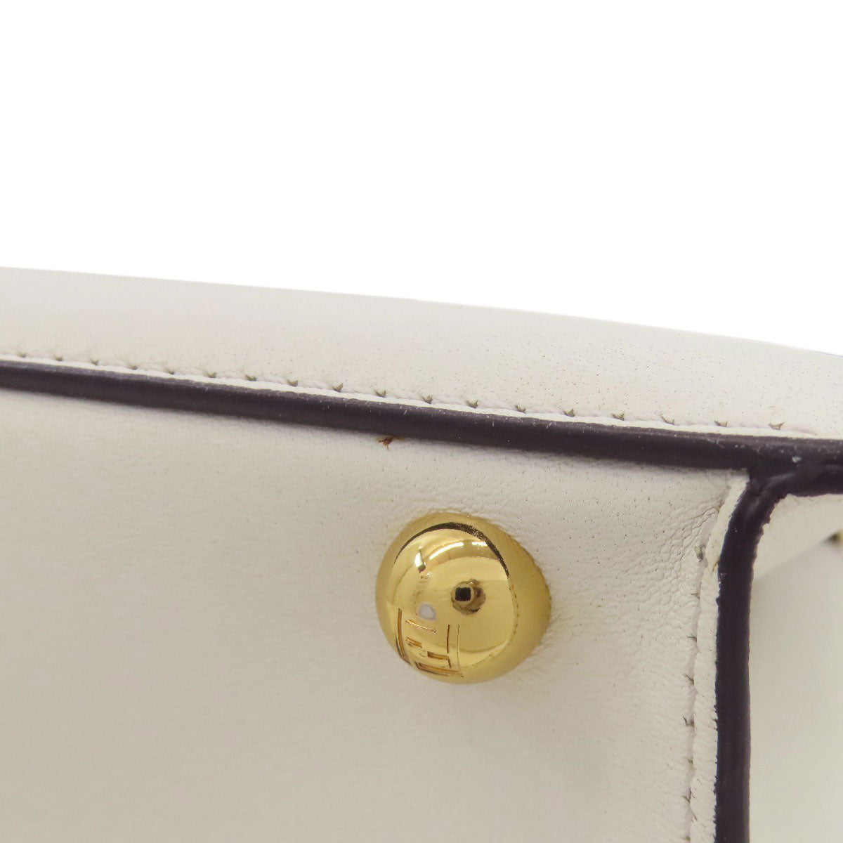 FENDI Peekaboo I See You 2WAY Handbag Calf Ladies [Used]