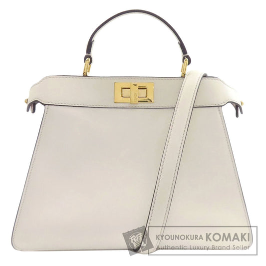 FENDI Peekaboo I See You 2WAY Handbag Calf Ladies [Used]