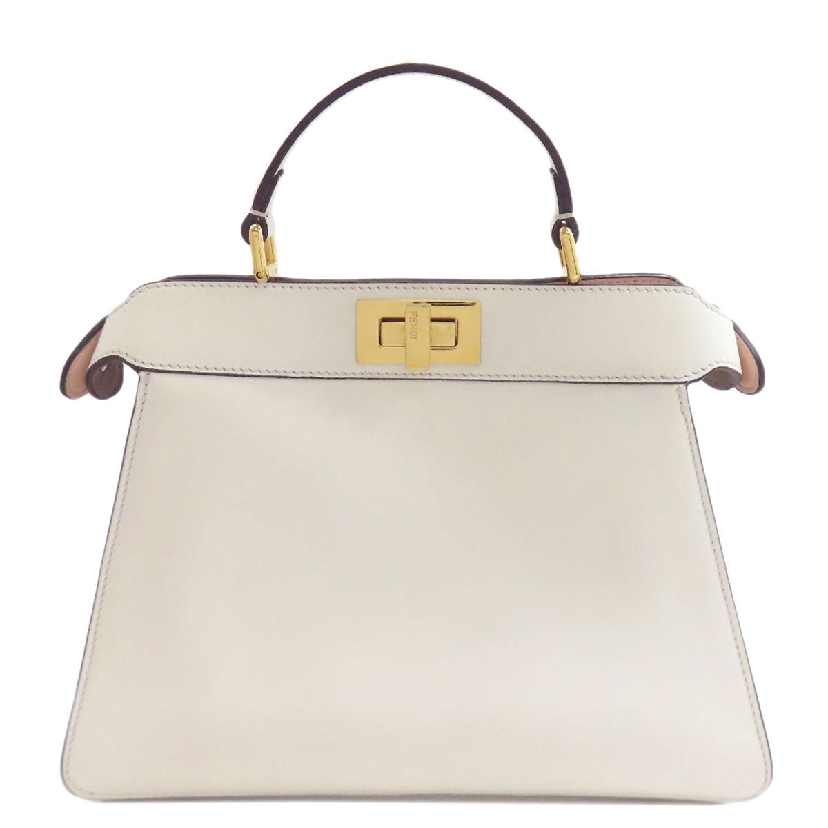 FENDI Peekaboo I See You 2WAY Handbag Calf Ladies [Used]