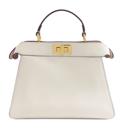 FENDI Peekaboo I See You 2WAY Handbag Calf Ladies [Used]