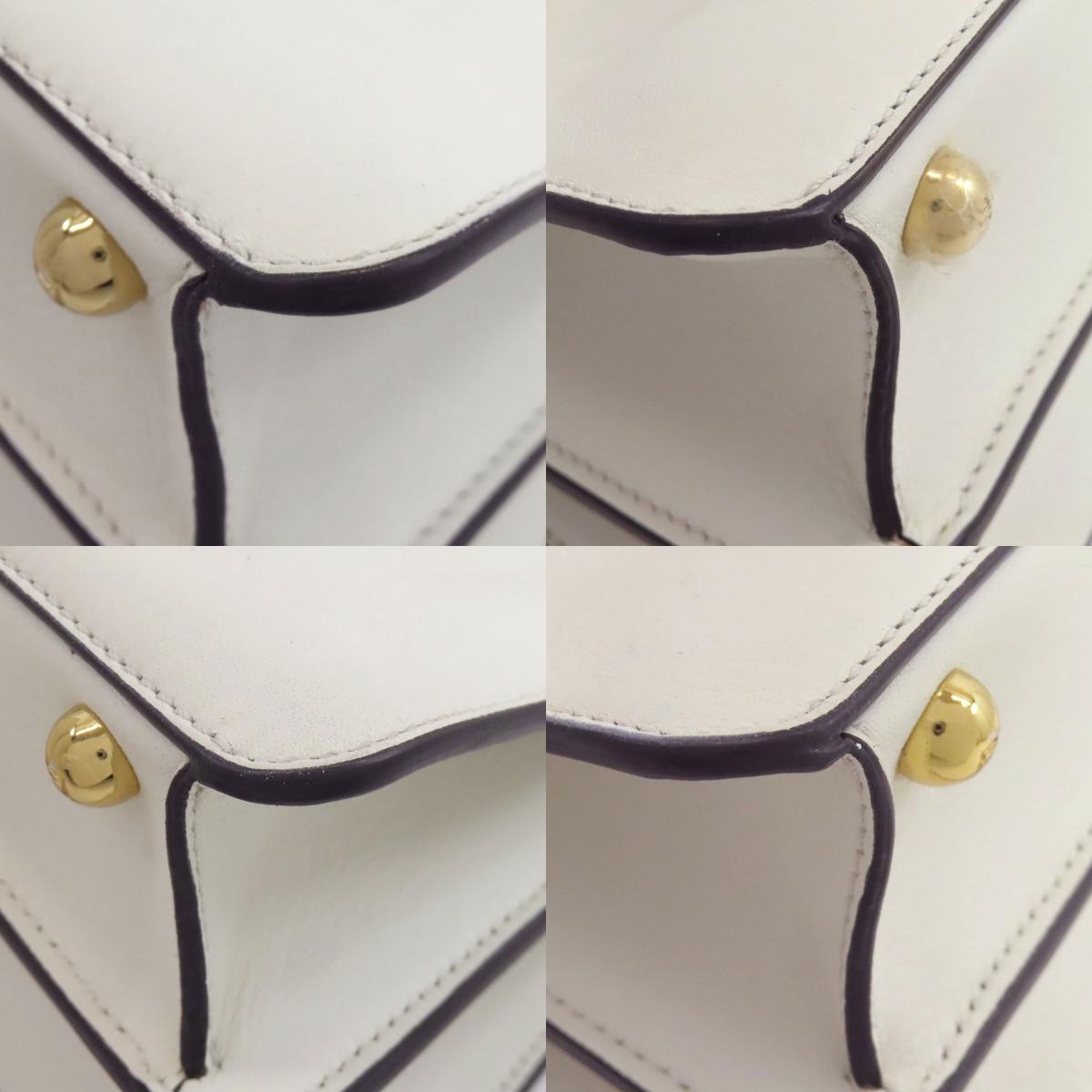 FENDI Peekaboo I See You 2WAY Handbag Calf Ladies [Used]