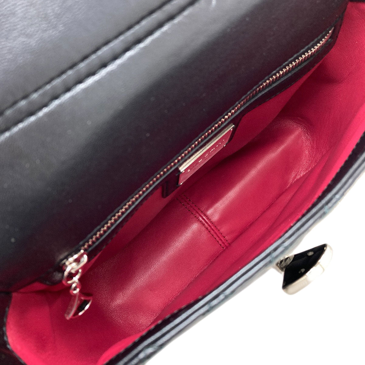BVLGARI Diva Dream ChainShoulder Shoulder Bag Calf Ladies [Used]