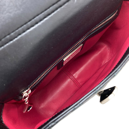 BVLGARI Diva Dream ChainShoulder Shoulder Bag Calf Ladies [Used]