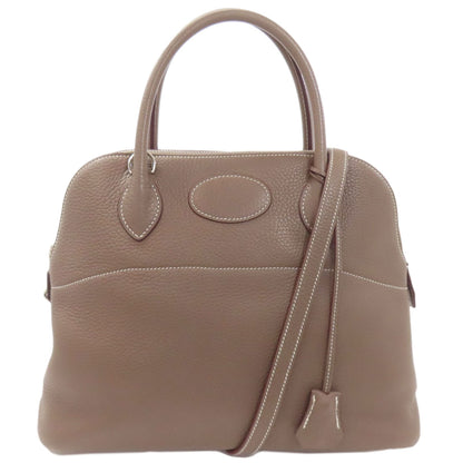 HERMES Bolide31 Etop SilverHardware Handbag Taurillon Clemence Ladies [Used]