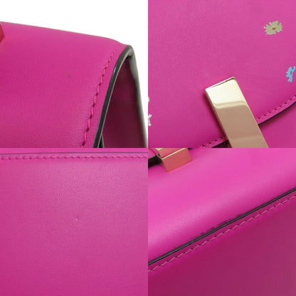 Valextra Iside Flower 2WAY Handbag Calf Ladies [Used]