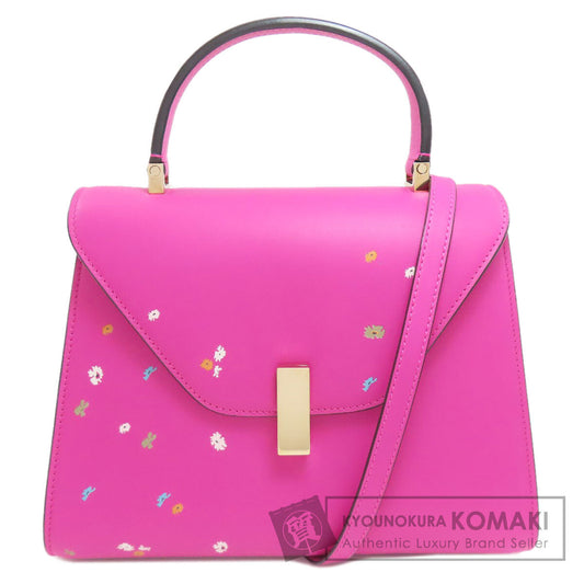 Valextra Iside Flower 2WAY Handbag Calf Ladies [Used]