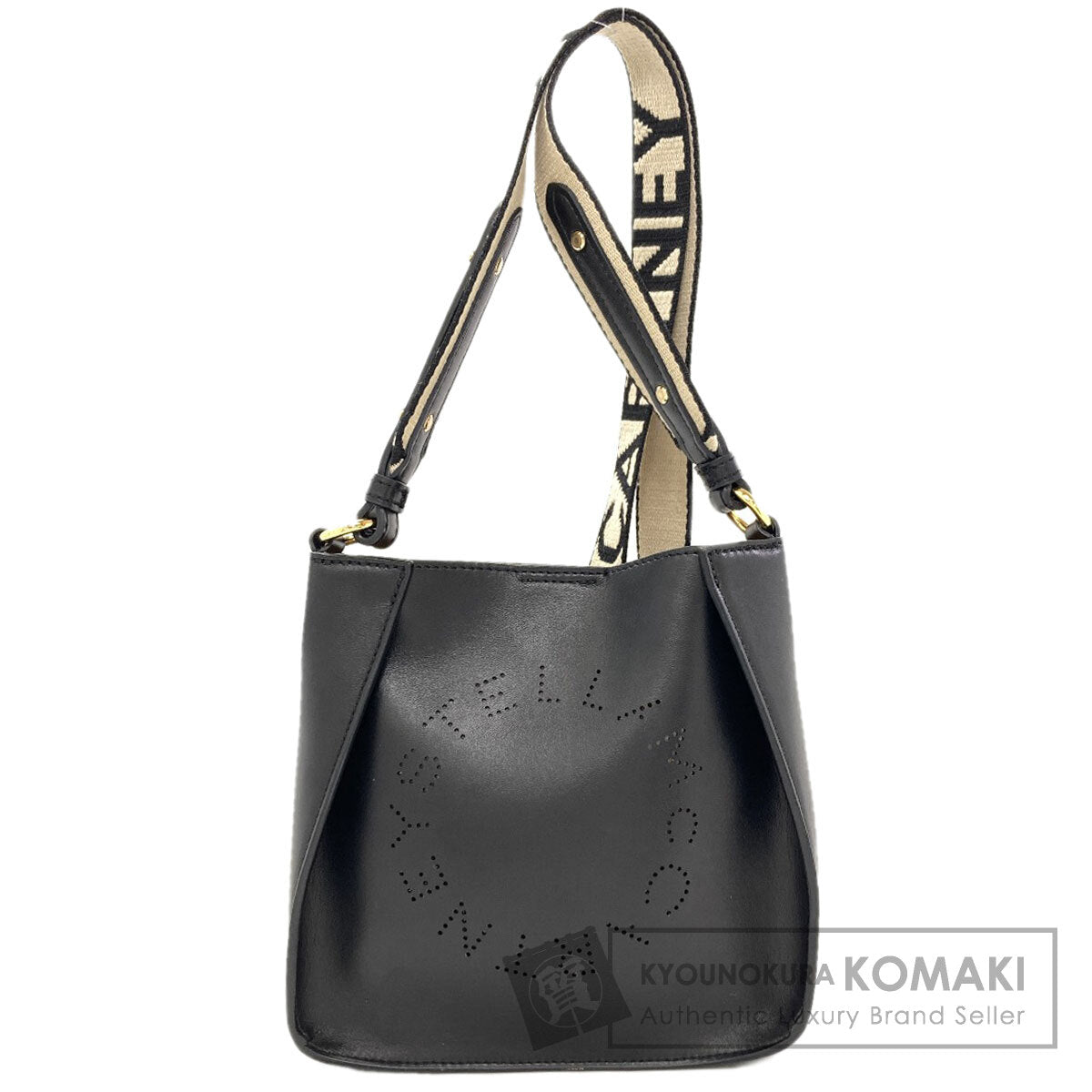 Stella McCartney logo Shoulder Bag Polyester Ladies [Used]