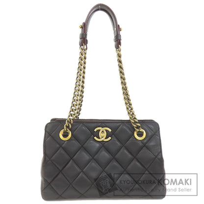 CHANEL ChainShoulder Matelasse GoldHardware Shoulder Bag Lambskin Ladies [Used]