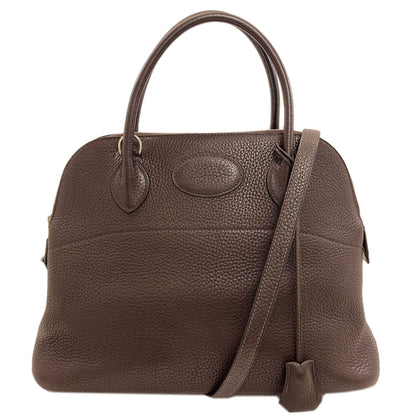 HERMES Bolide31 SilverHardware Handbag Taurillon Clemence Ladies [Used]