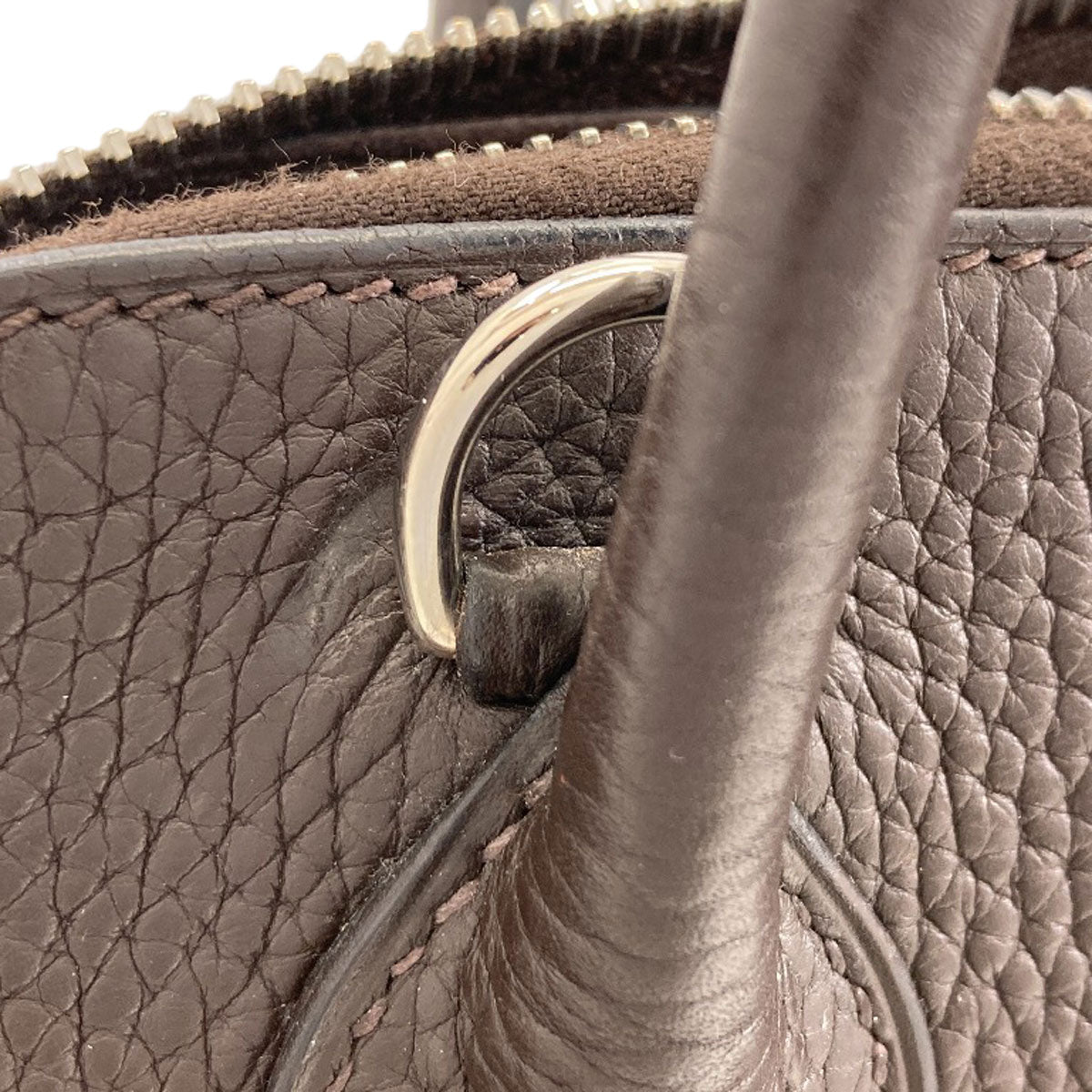 HERMES Bolide31 SilverHardware Handbag Taurillon Clemence Ladies [Used]