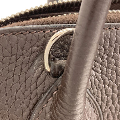 HERMES Bolide31 SilverHardware Handbag Taurillon Clemence Ladies [Used]