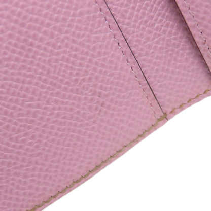 HERMES Bearn Combination Verso SilverHardware Bifold Wallet with Coin Pocket Epsom Ladies [Used]