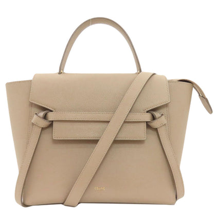 CELINE Micro 2WAY Belt Bag Handbag Calf Ladies [Used]