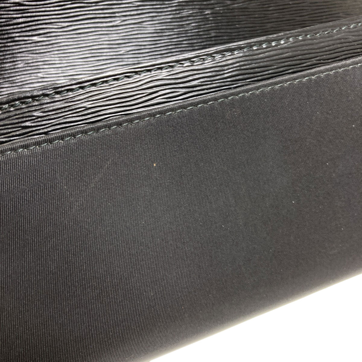 PRADA Triangle Long wallet (with coin pocket) Nylon LeatherLadies [Used]