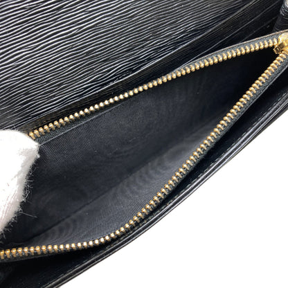 PRADA Triangle Long wallet (with coin pocket) Nylon LeatherLadies [Used]
