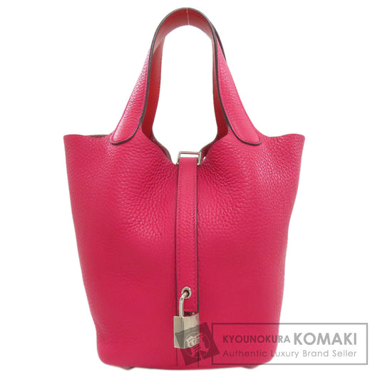 HERMES Picotin Lock PM Eclat SilverHardware Handbag Taurillon Clemence Ladies [Used]