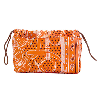 HERMES fullby 25 bag in bag Cosmetics Pouch Canvas Ladies [Used]