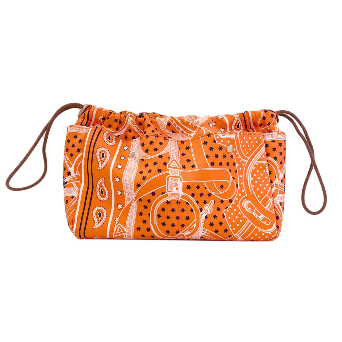 HERMES fullby 25 bag in bag Cosmetics Pouch Canvas Ladies [Used]